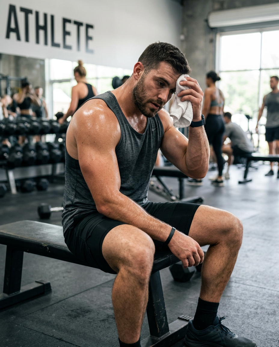 AI virtual model in fitness apparel for product storytelling